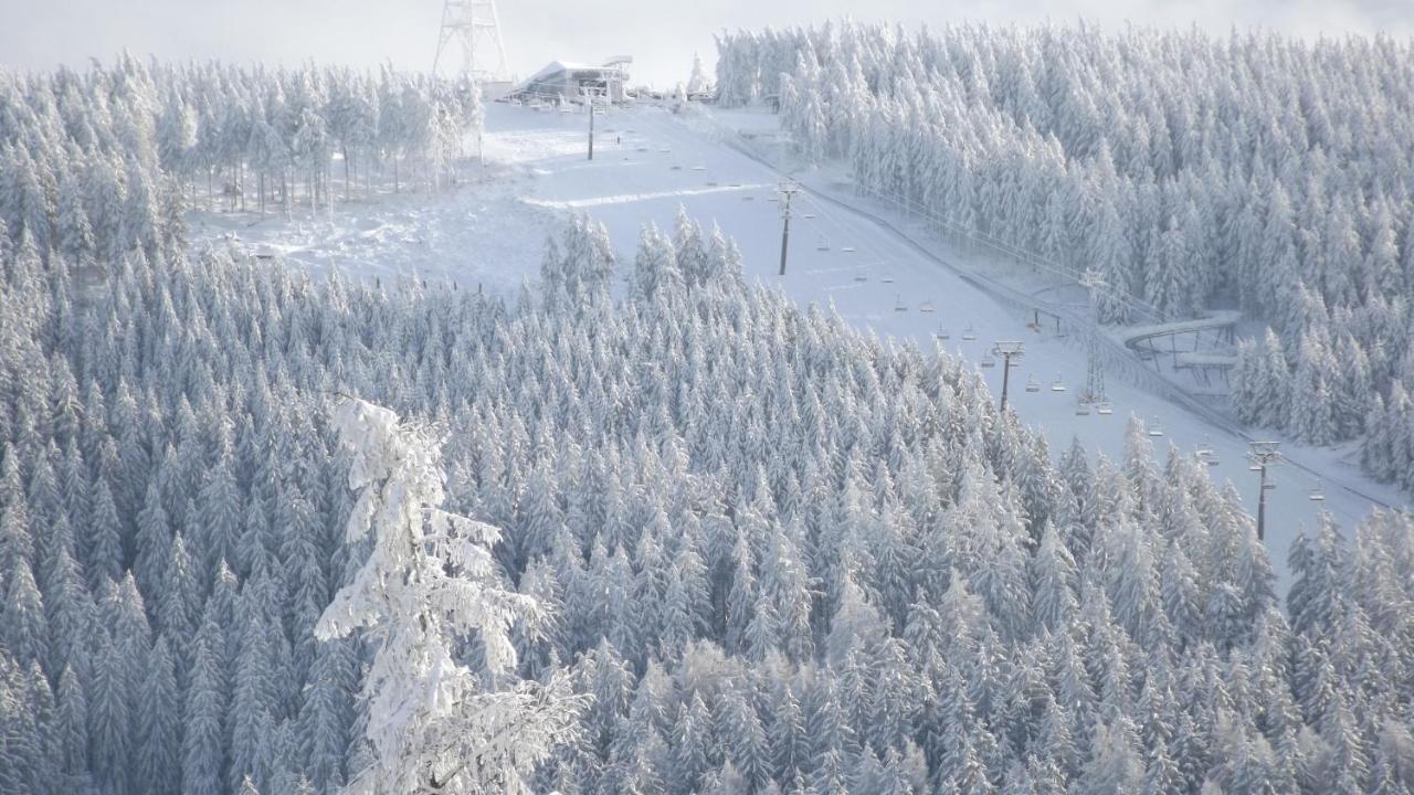Premium-Ferienwohnungen Bergblick Im Haus Hopfe Goslar Bagian luar foto