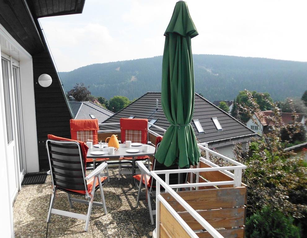 Premium-Ferienwohnungen Bergblick Im Haus Hopfe Goslar Bagian luar foto